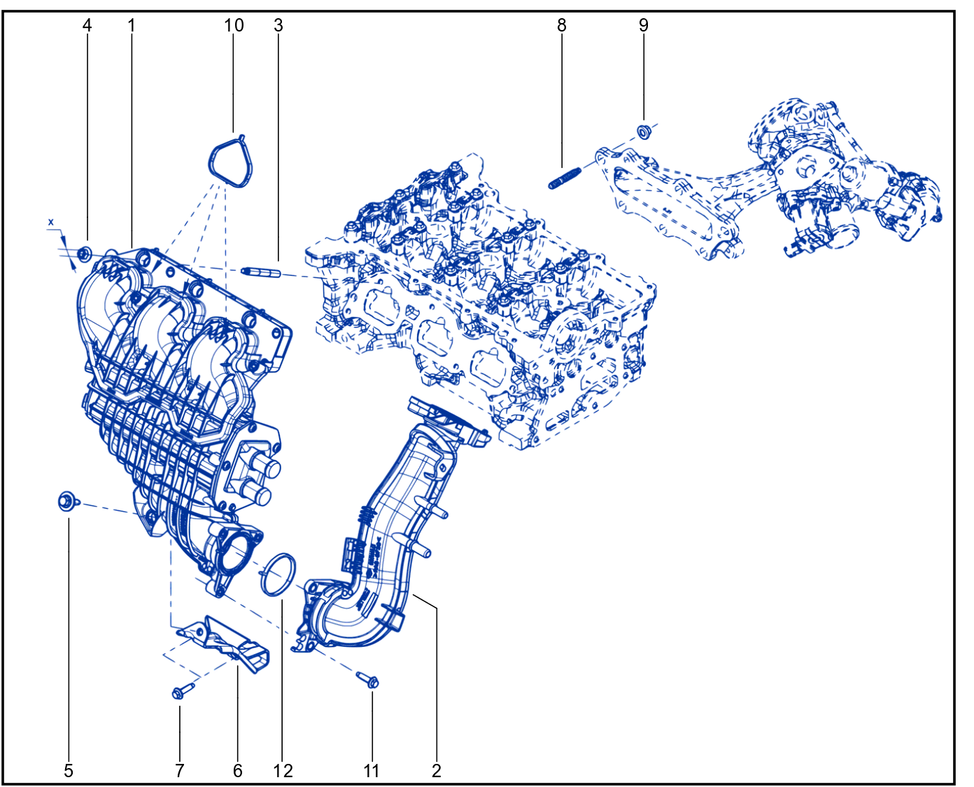 Inlet Manifold - 01057305