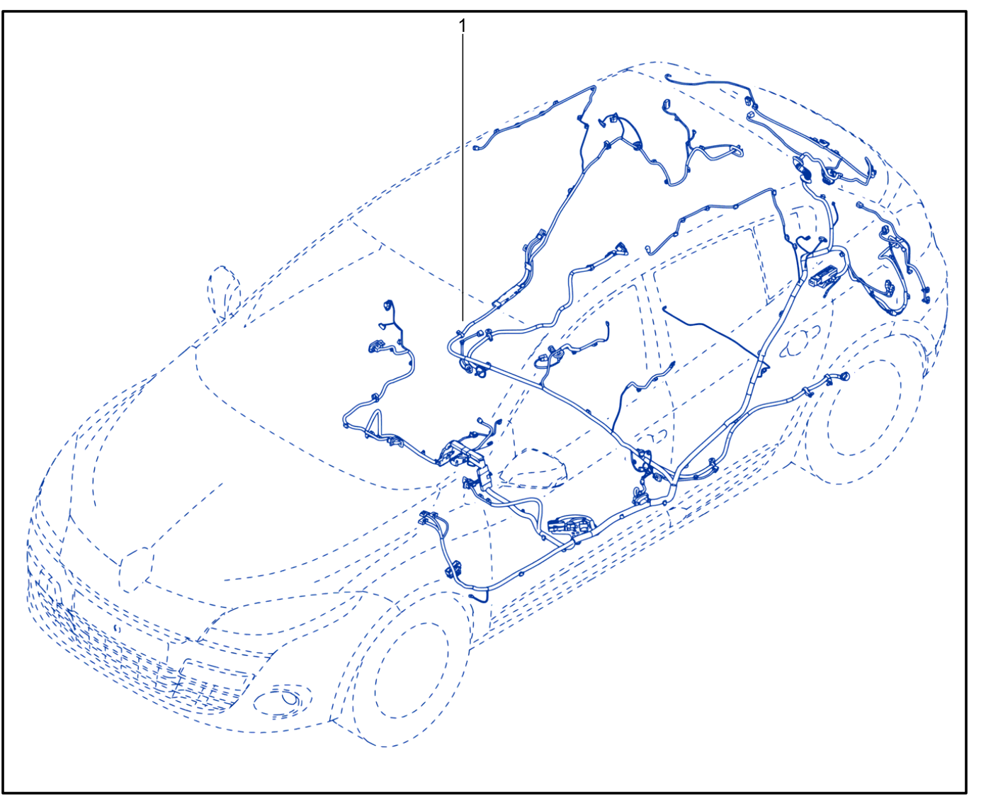 Wiring - Passenger Compartment Components - 01057869