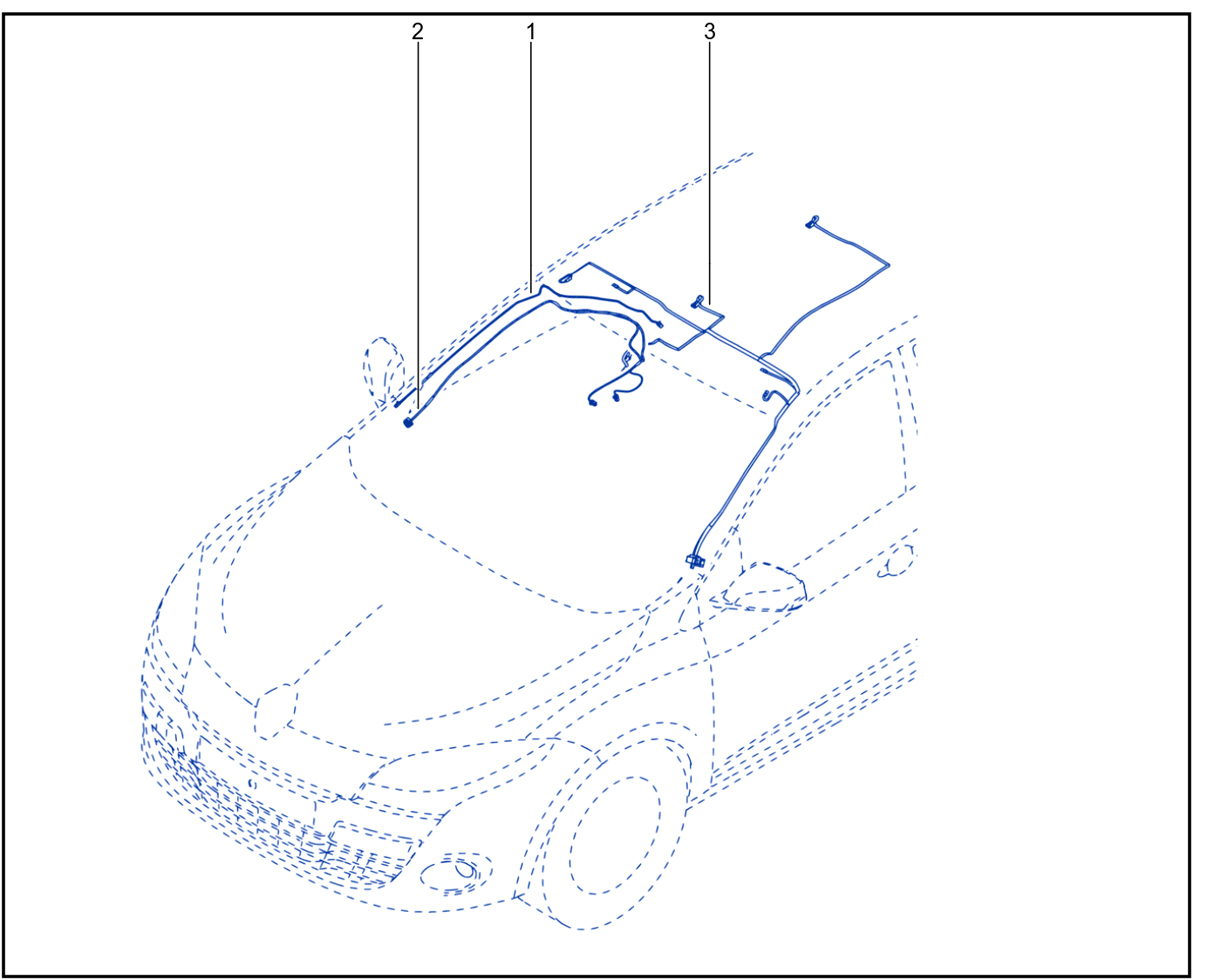 Wiring - Passenger Compartment Components - 01057891