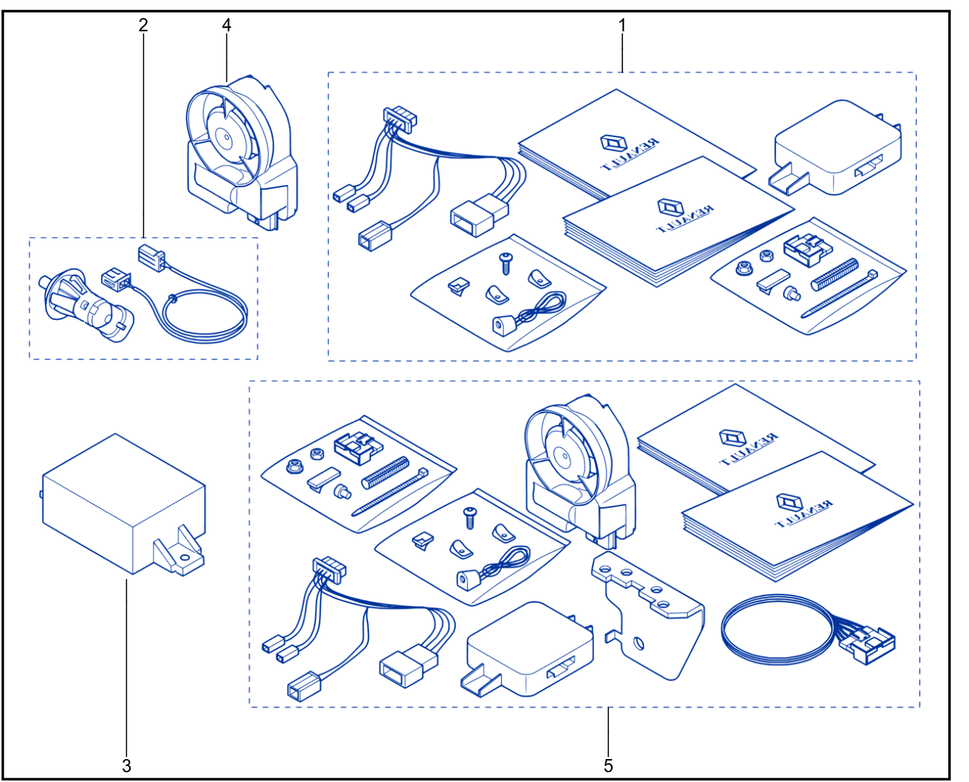 Alarm - Anti-Theft System - 01058193