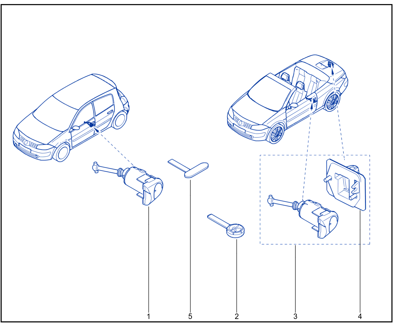 Rear Opening Element Control And Mechanism - 01058665