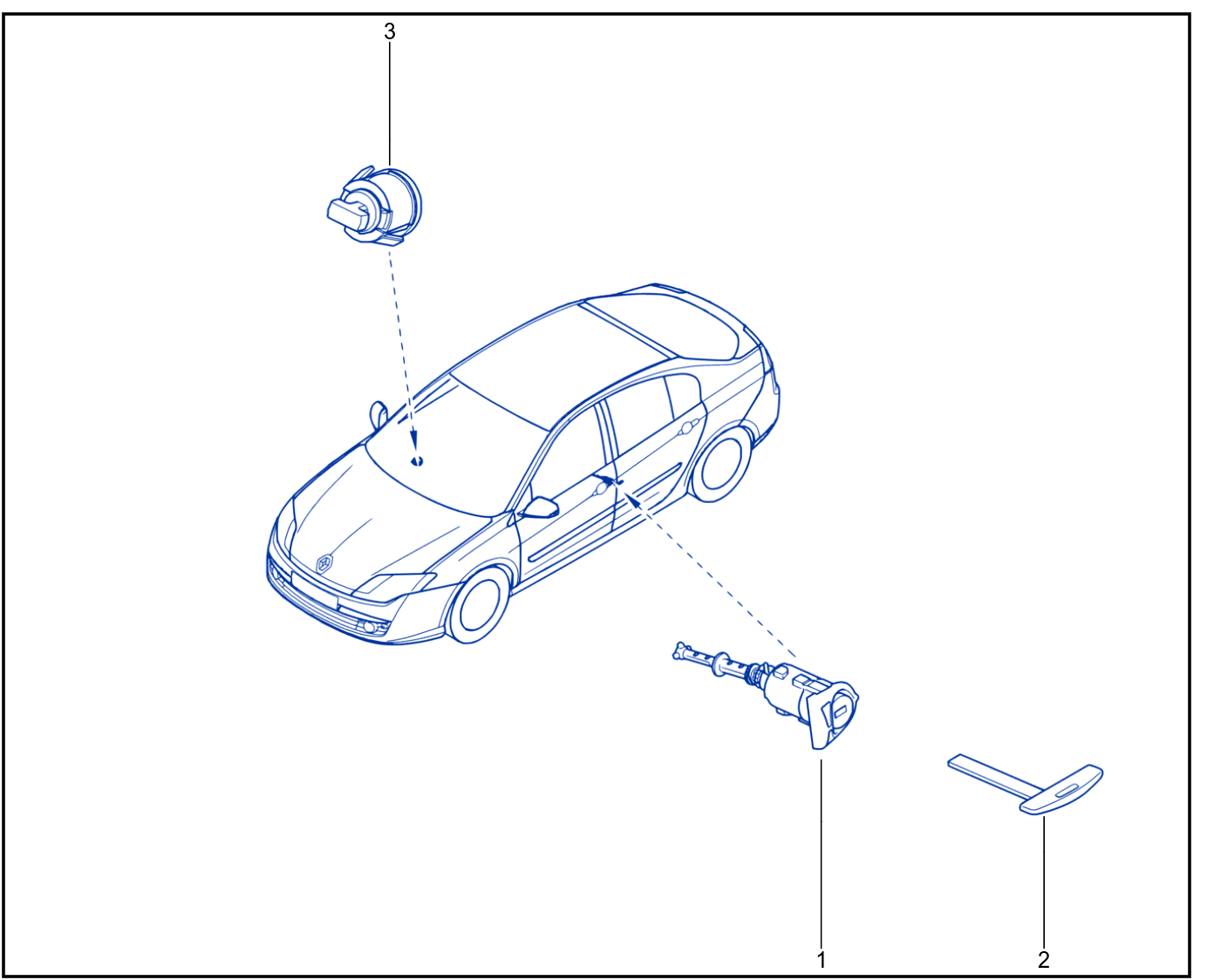 Rear Opening Element Control And Mechanism - 01058667