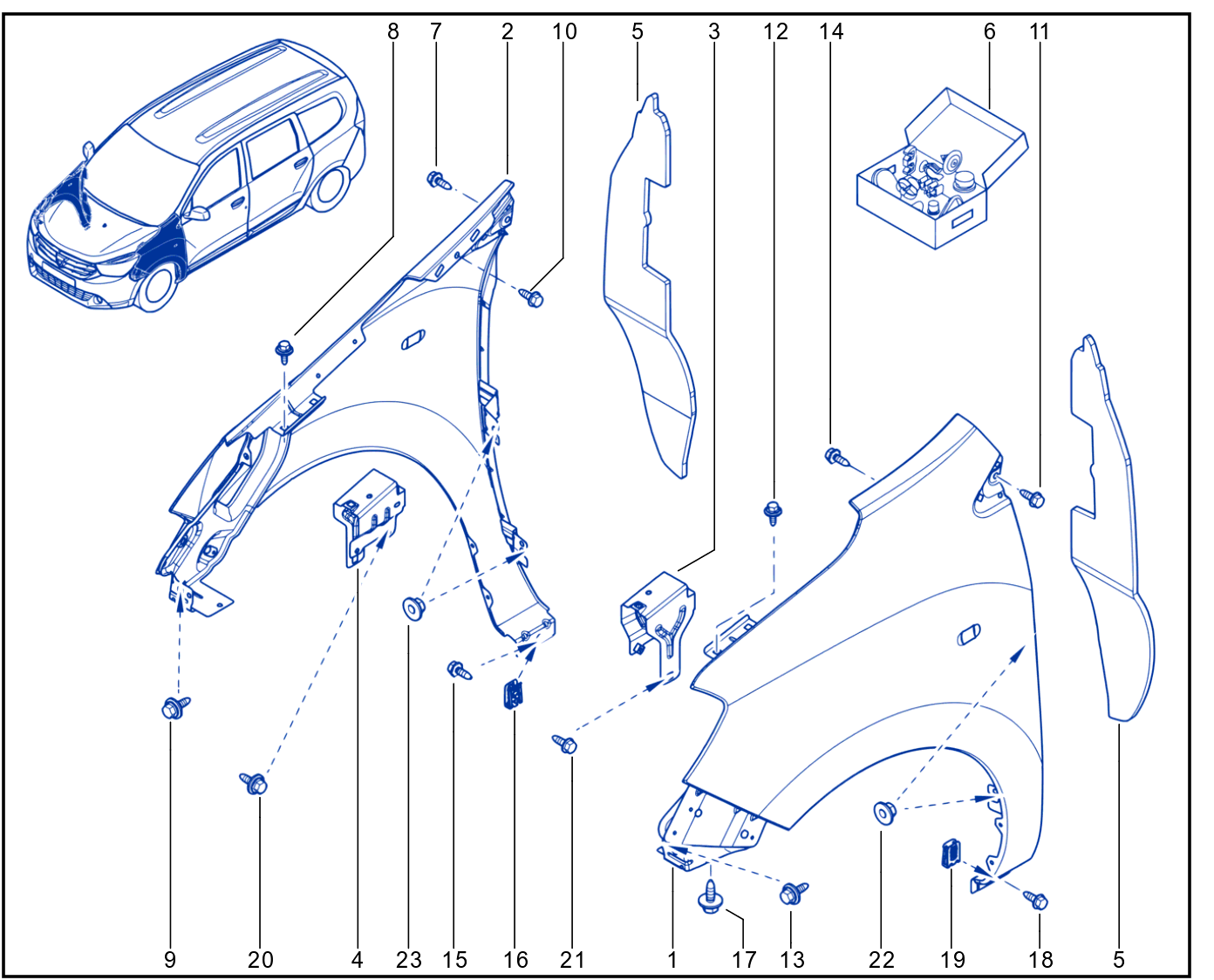 Front Wing - 01058705