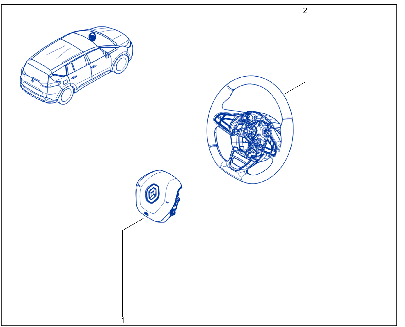 Steering Wheel - 01058961