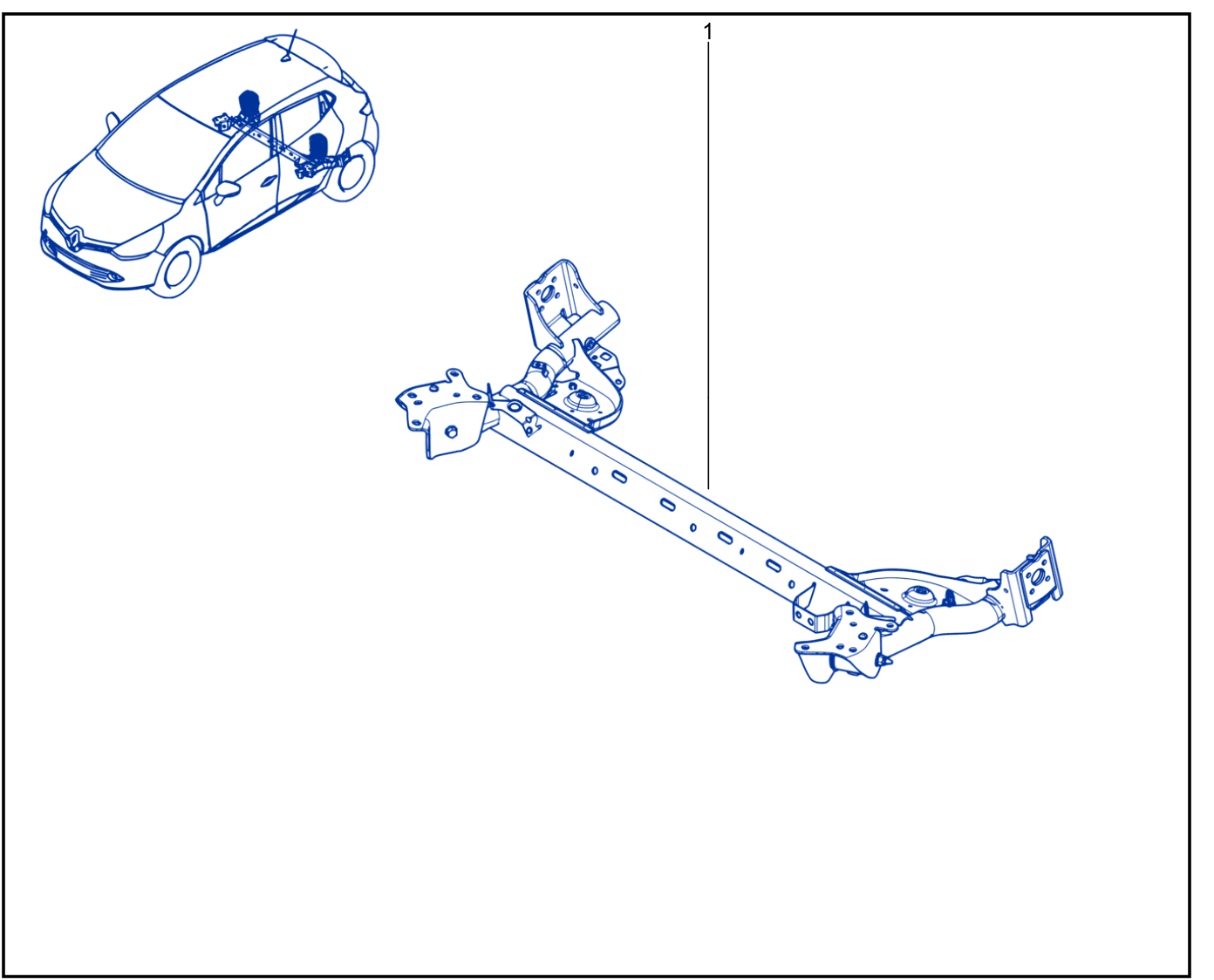 Rear Axle Component - 01059405