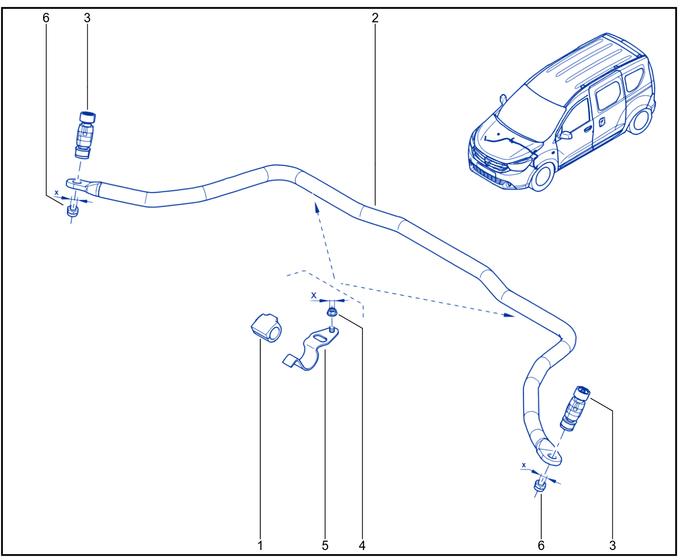 Front Anti-Roll Bar - 01059832
