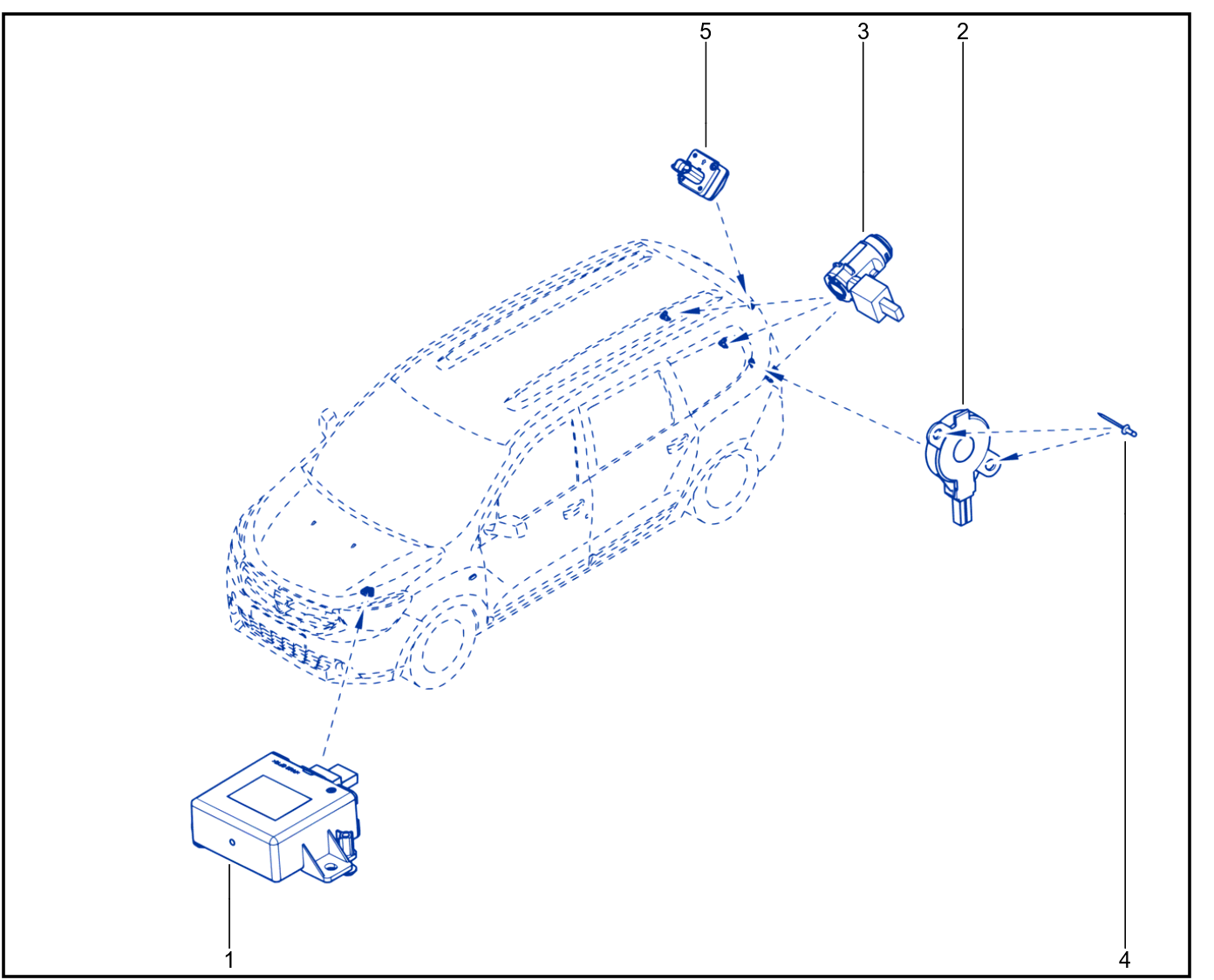 Parking Distance Control - 01059850