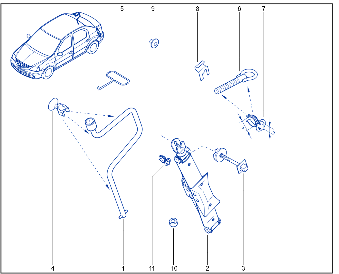 Jack And Anti-Puncture System - 01060191