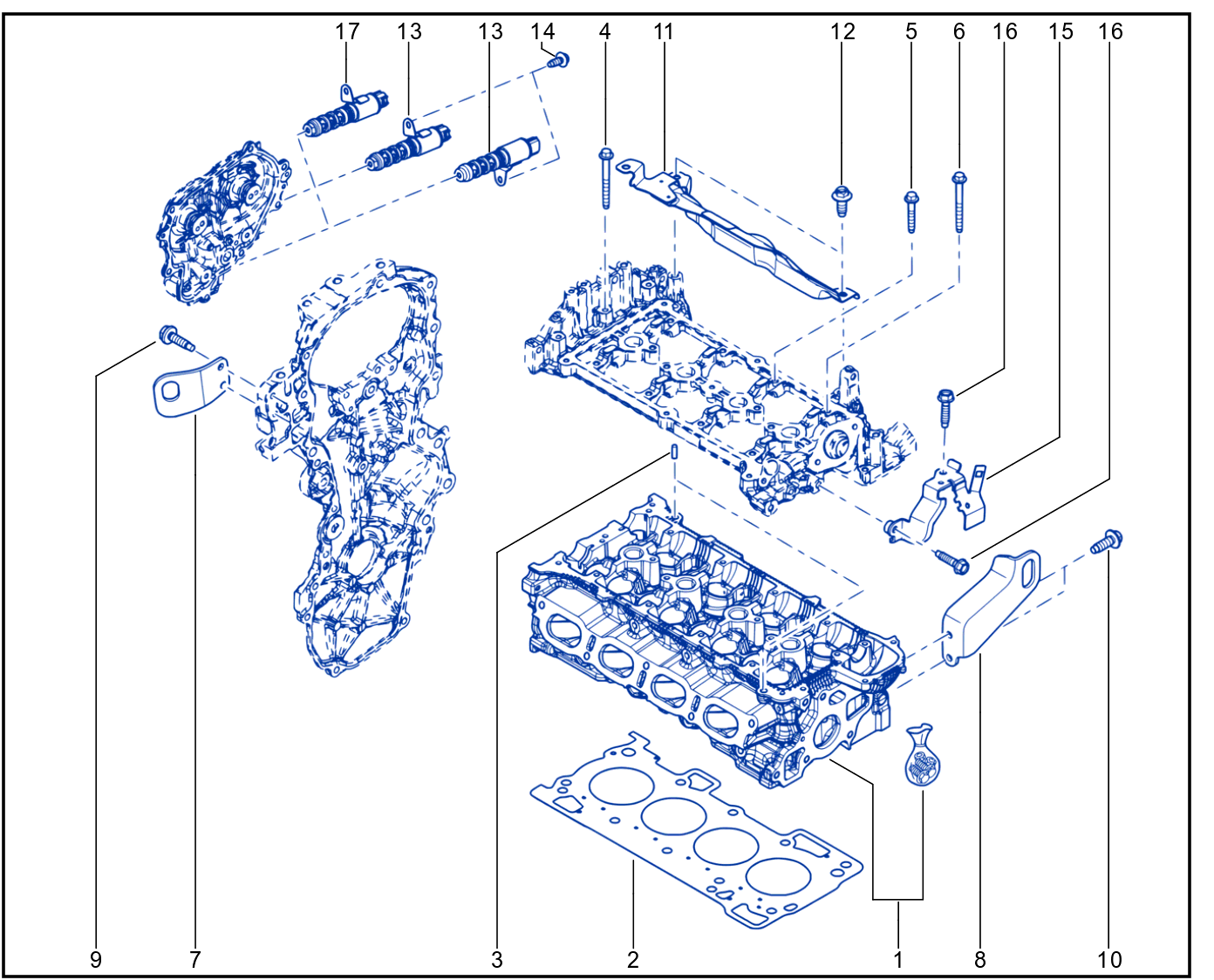 Cylinder Head - 01060339