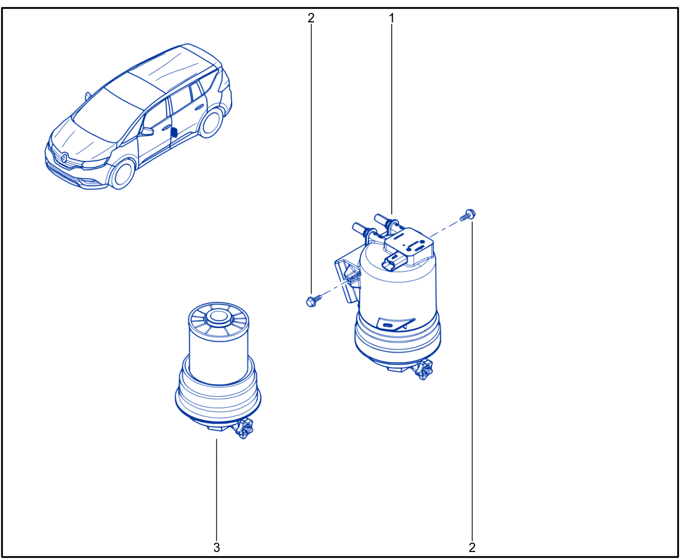Fuel Filter - 01060389