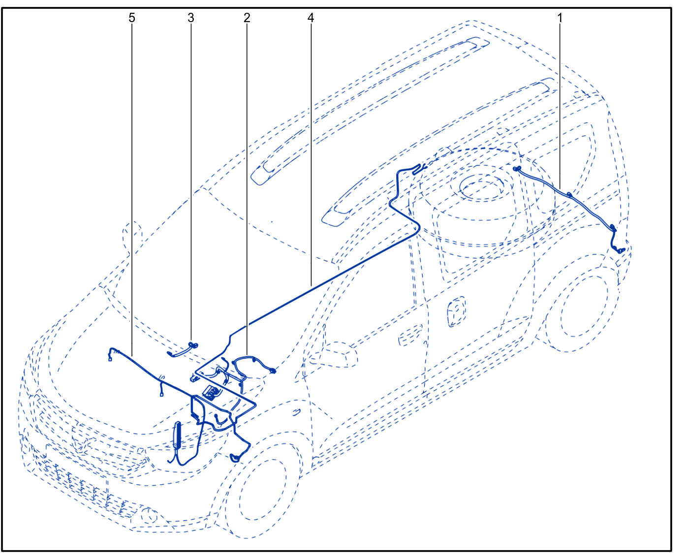 Wiring - Front End Panel Components - 01060409