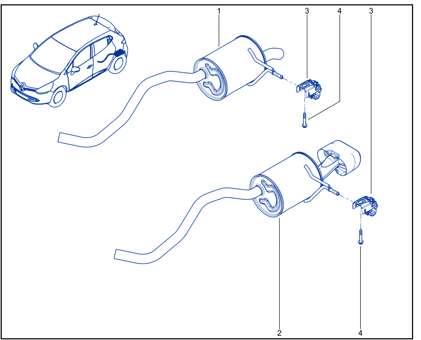 Exhaust Pipe - 01060671