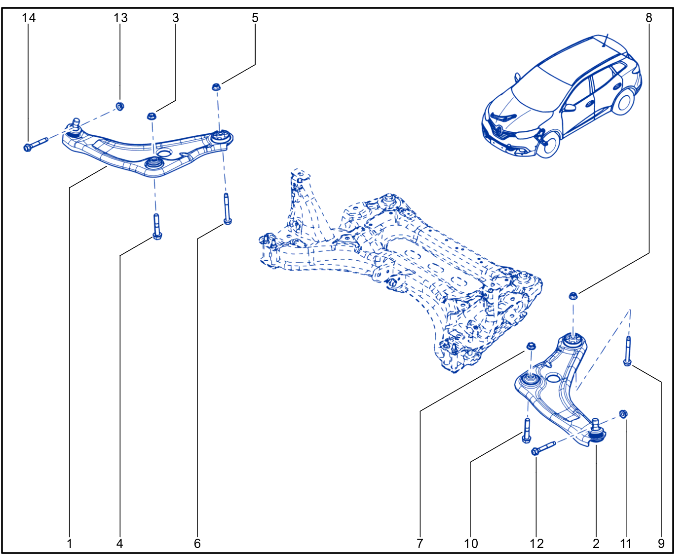 Front Axle Component - 01060698