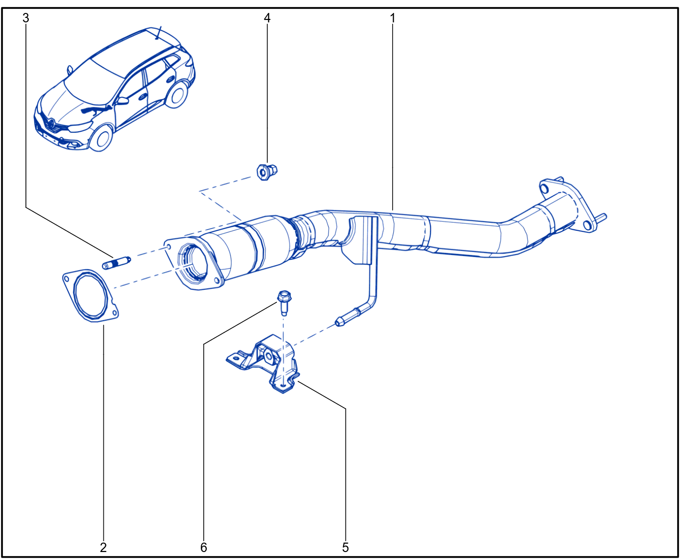 Exhaust Pipe - 01060759