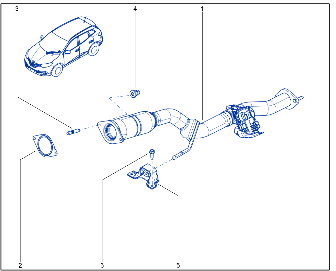 Exhaust Pipe - 01060772