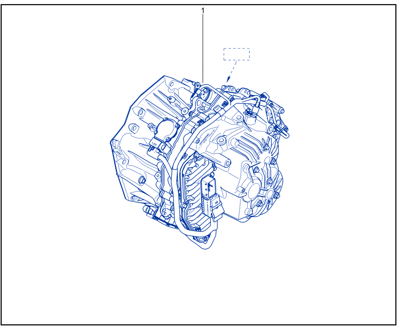 Assembled Gearbox - 01060835