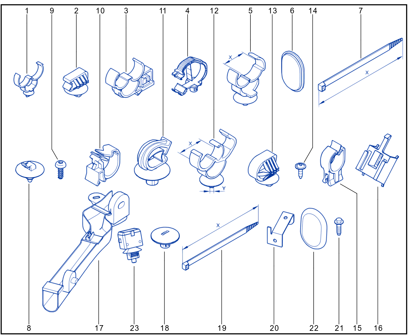 Wiring - Passenger Compartment Components - 01061051