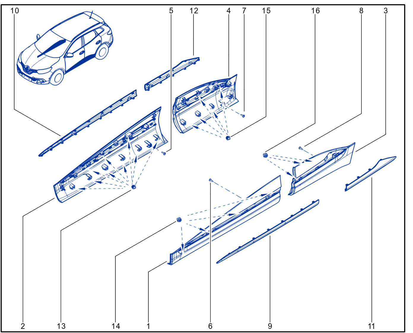 Protection Strip - Trim - 01061073