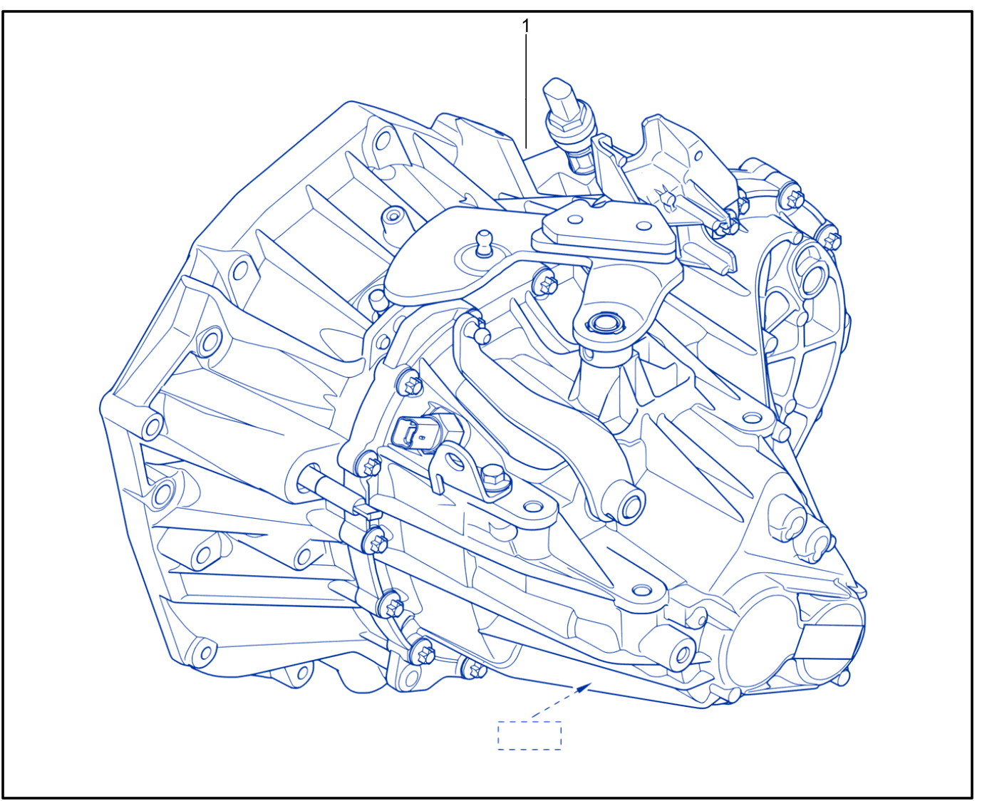 Assembled Gearbox - 01061165