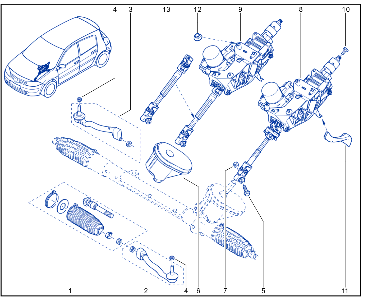 Steering Column - 01061184
