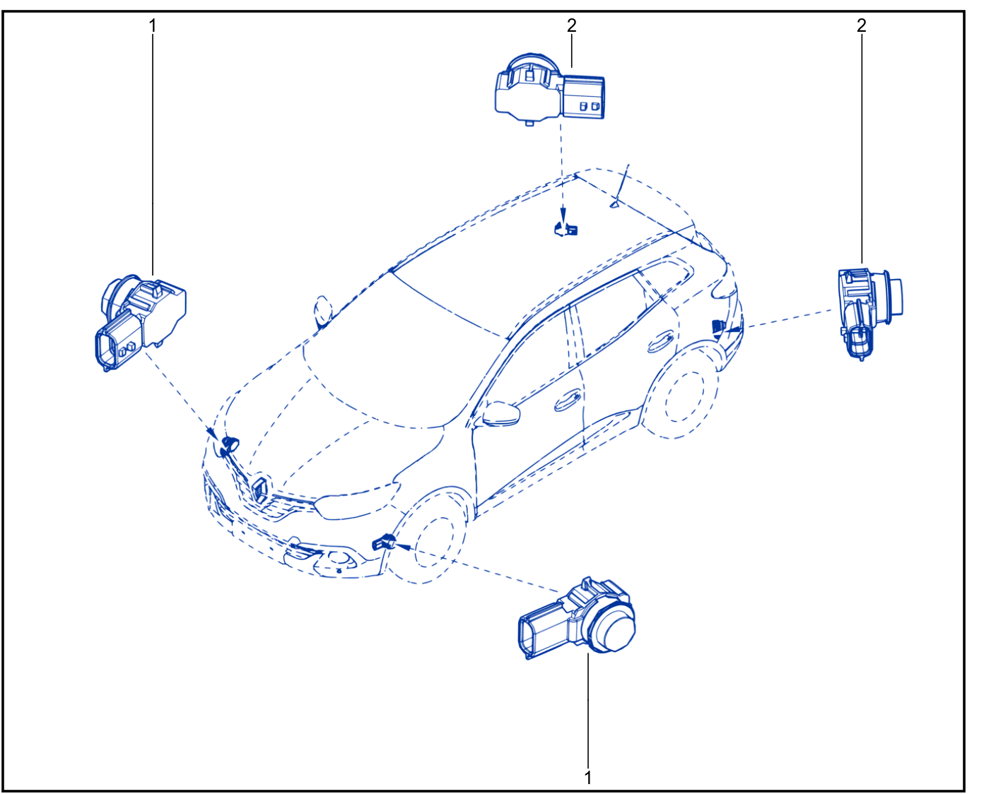 Parking Distance Control - 01061196