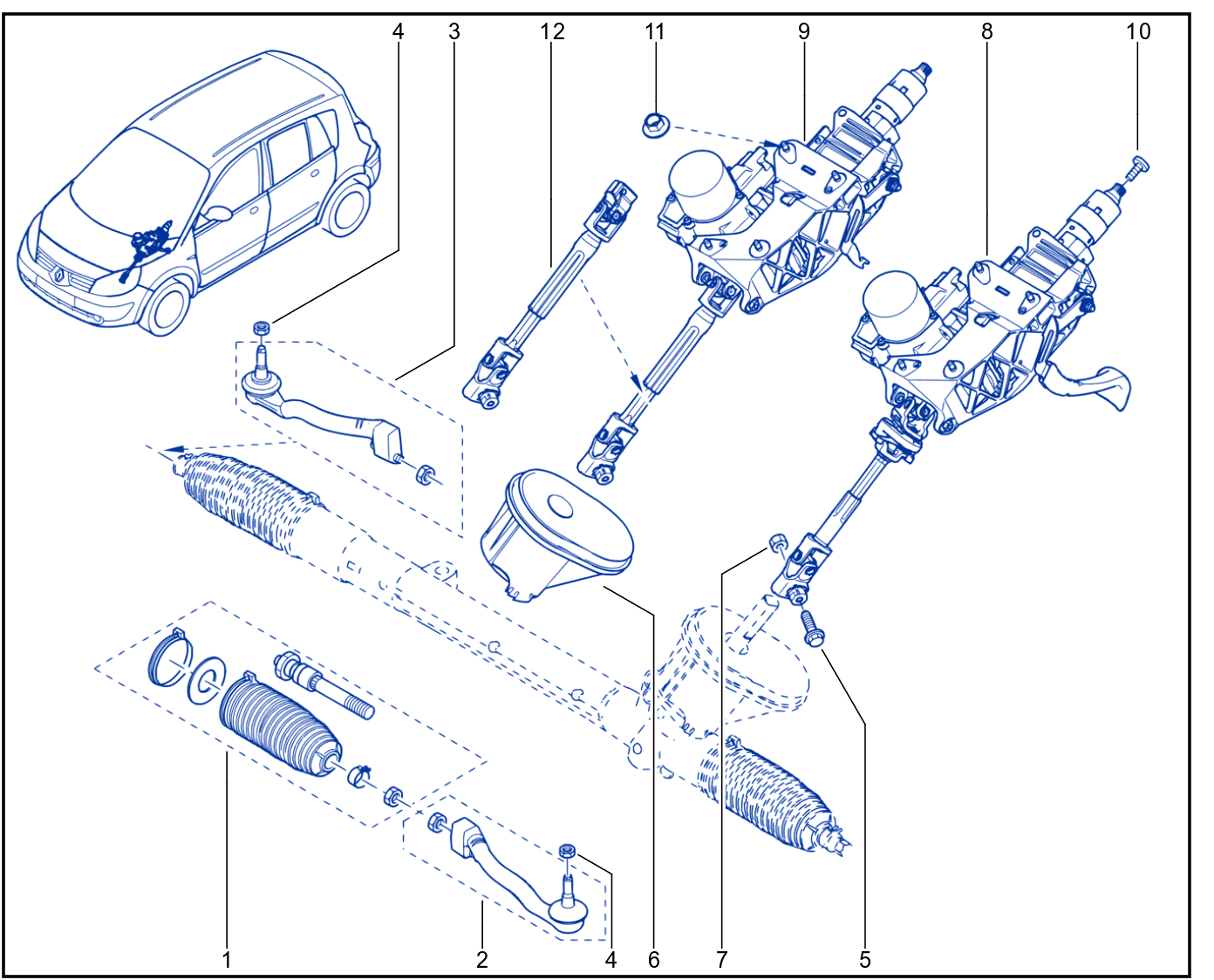 Steering Column - 01061200