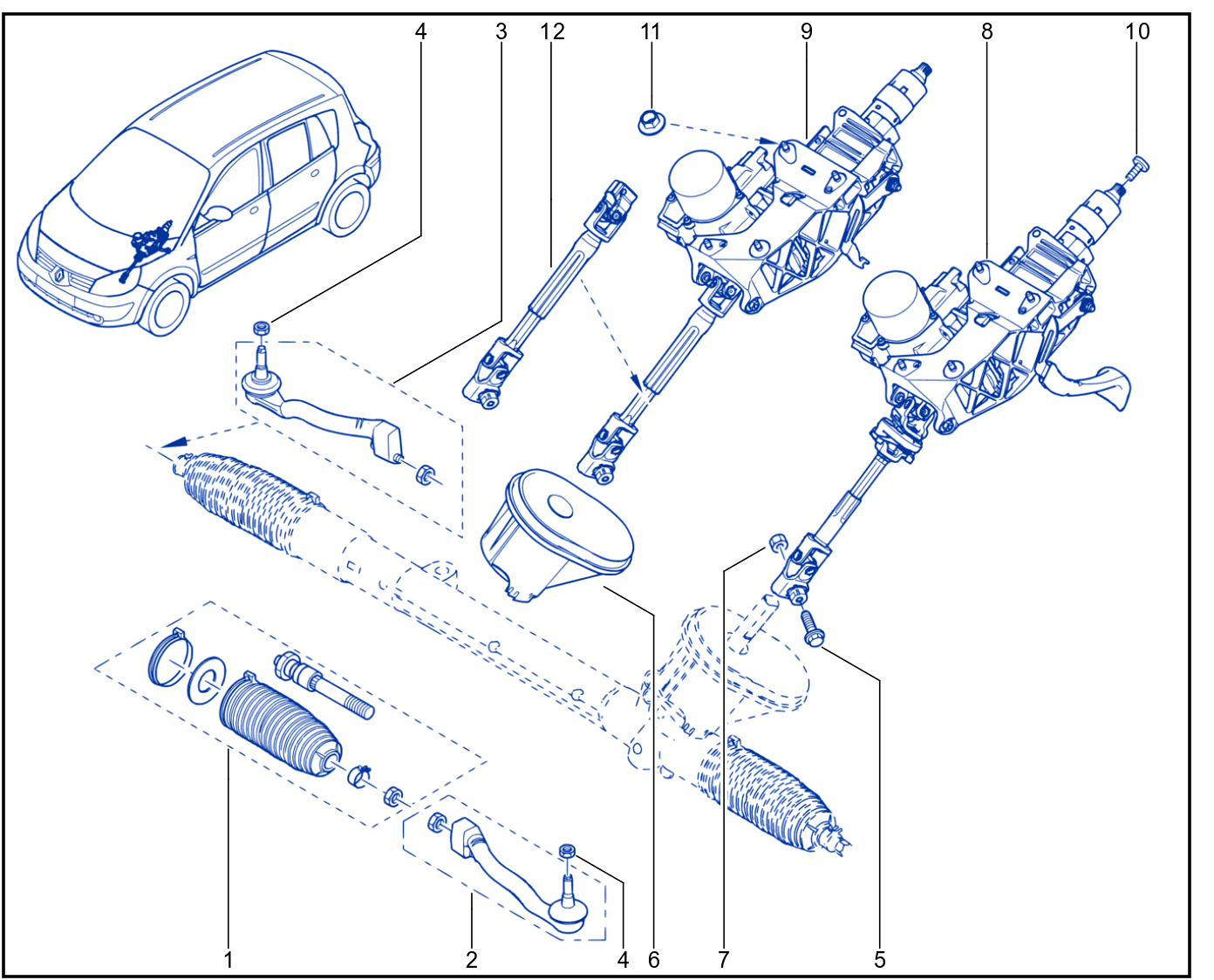 Steering Column - 01061201