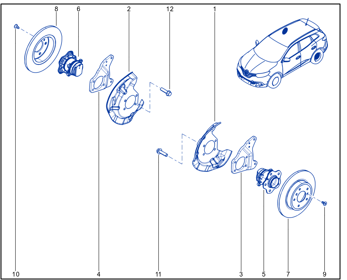 Rear Axle Component - 01061427