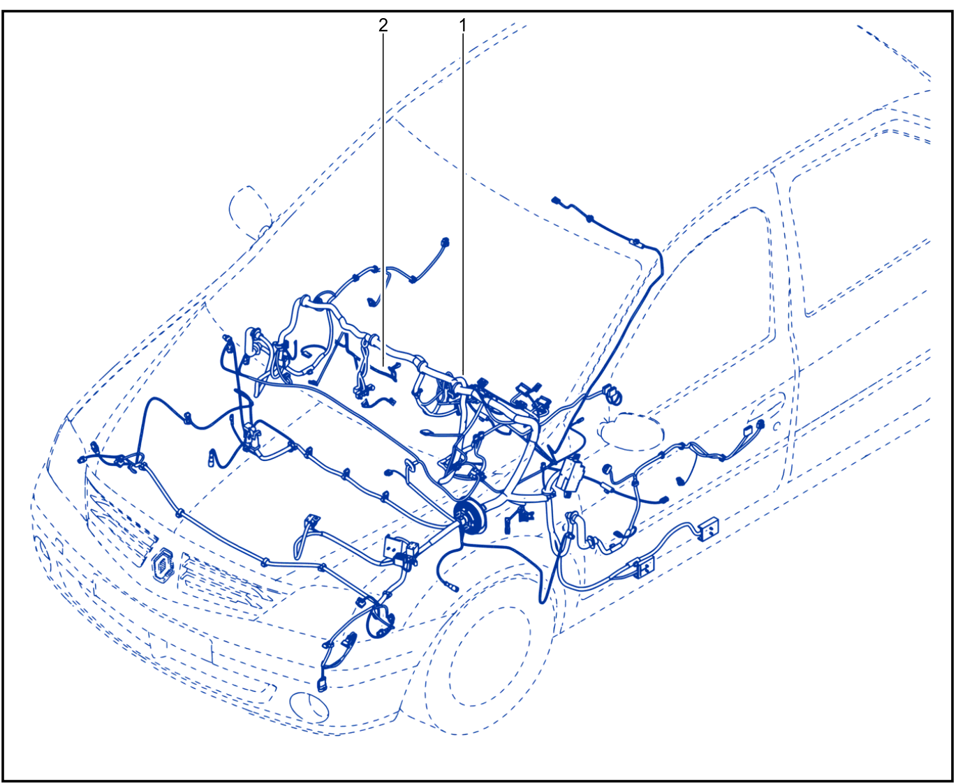 Wiring - Passenger Compartment Components - 01061605