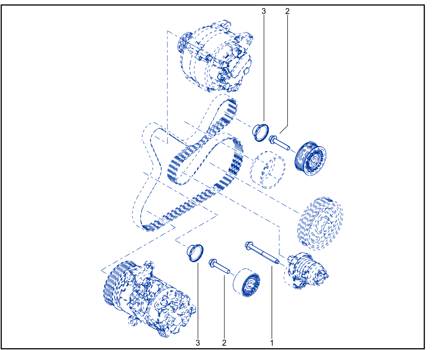 Tensioner - Belt - 01061647