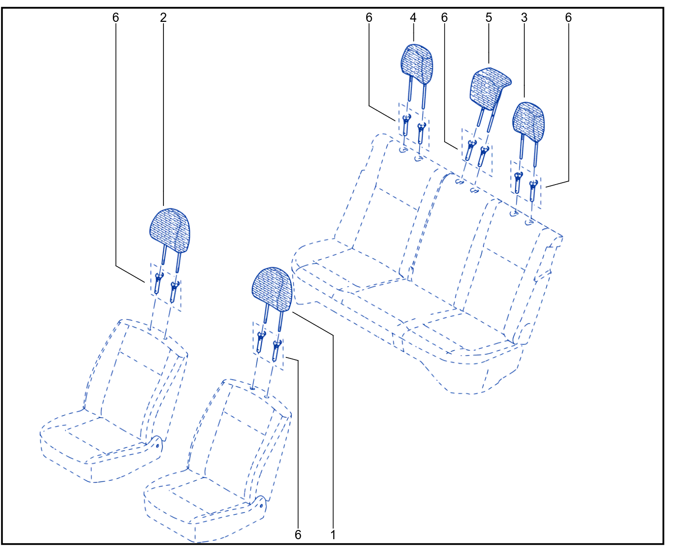 Headrest - 01061728