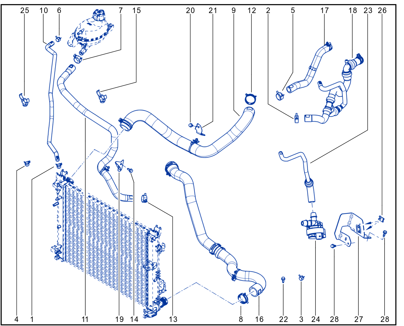 Coolant Circuit - 01061761