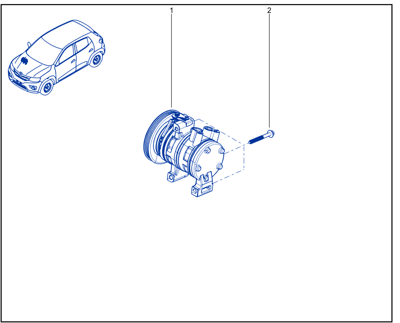 Main Air Conditioning Circuit - 01061821