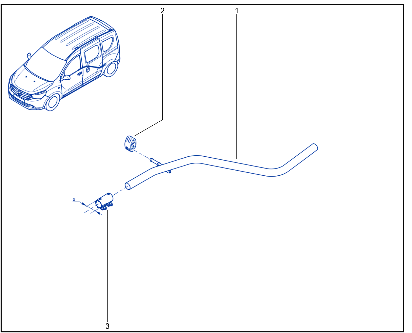 Exhaust Pipe - 01061872