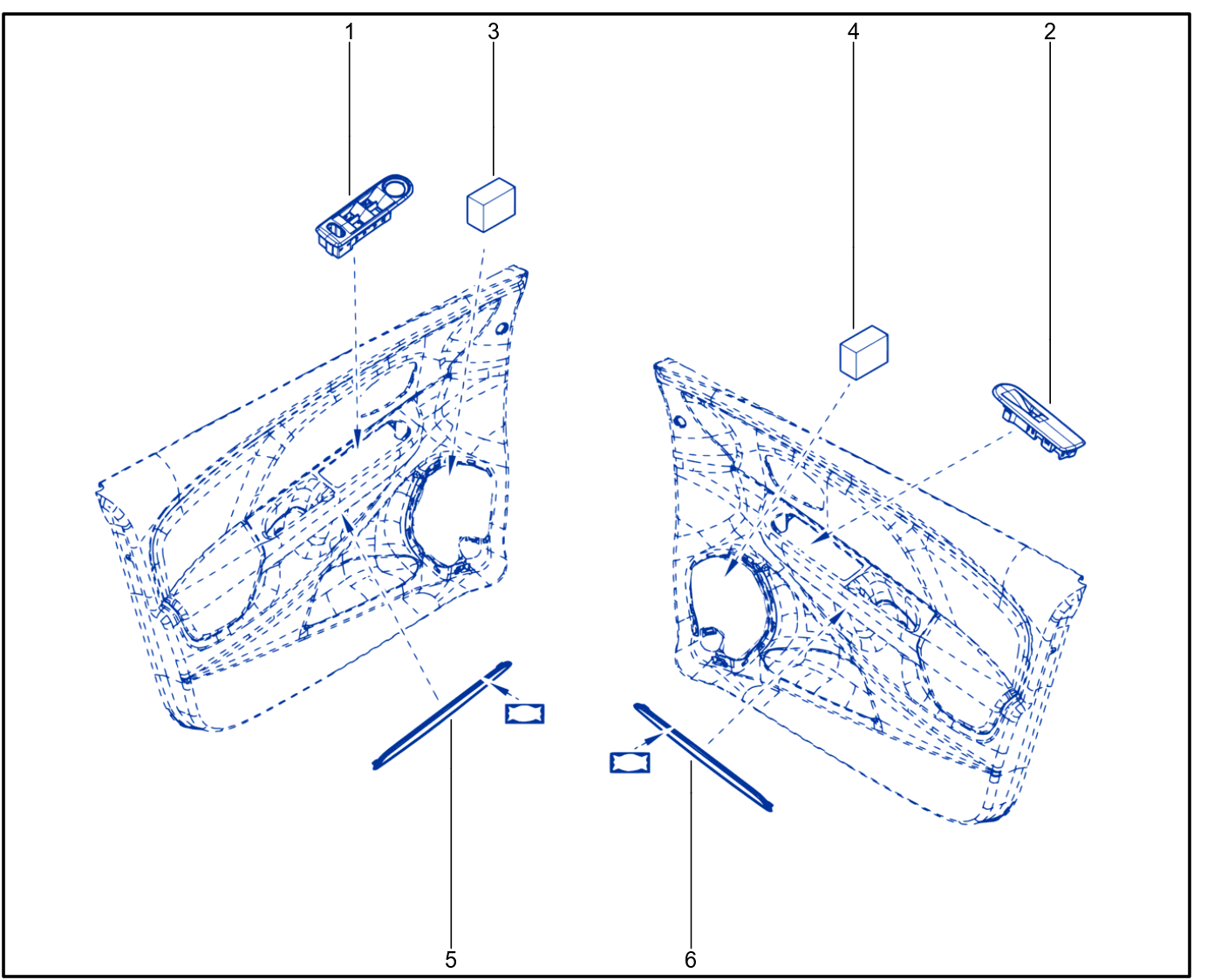 Side Opening Element Trim - 01061875