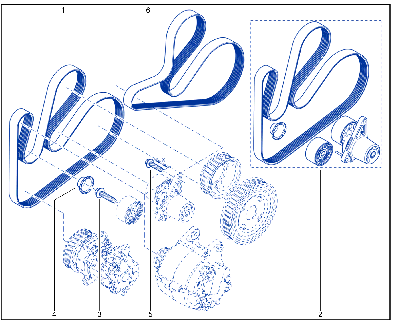 Tensioner - Belt - 01061898