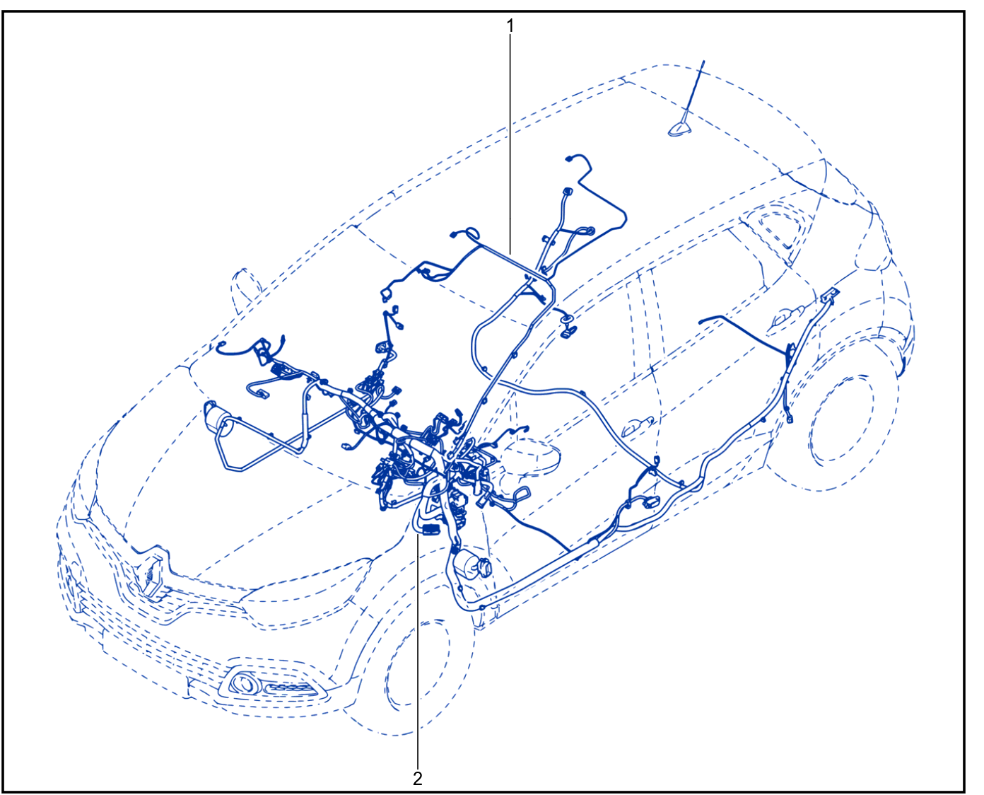 Wiring - Passenger Compartment Components - 01061905