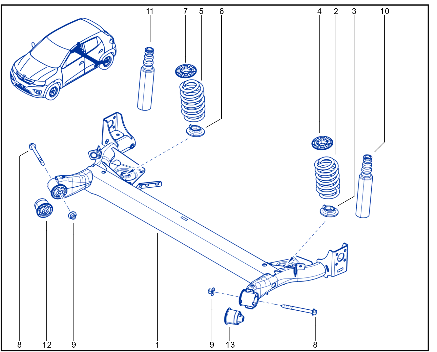 Rear Axle Component - 01062109