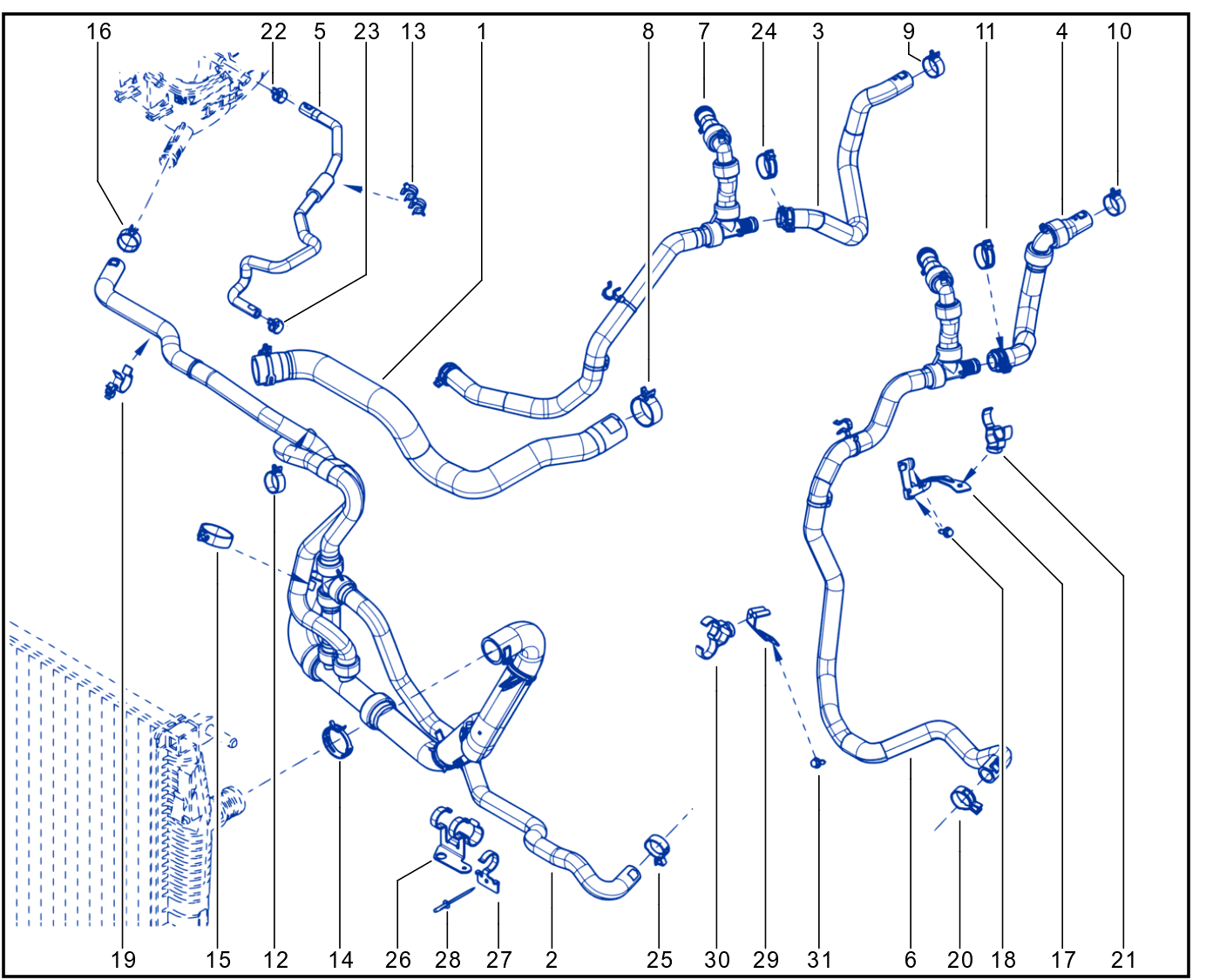 Coolant Circuit - 01062446