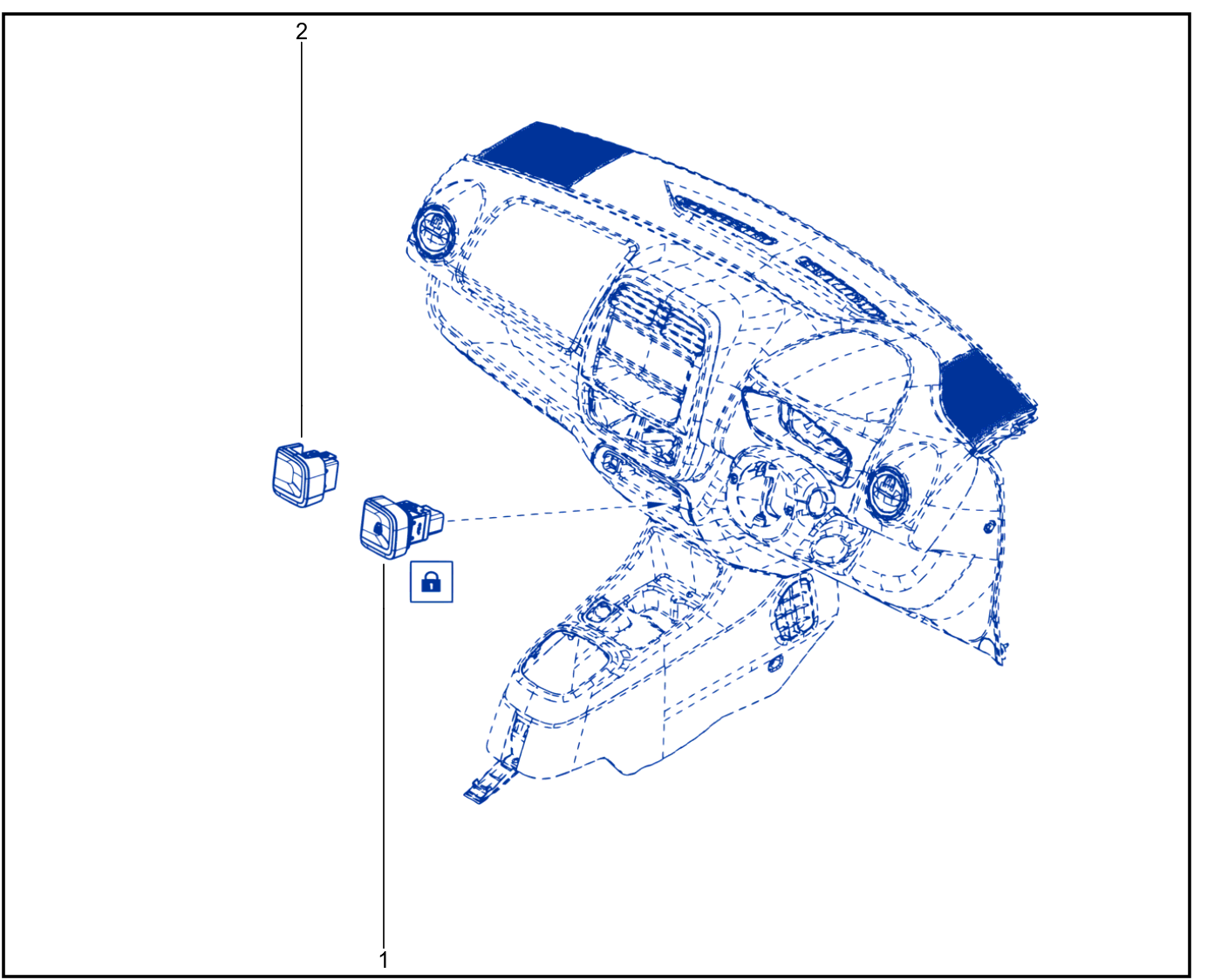 Control On Side Opening Elements - 01062465
