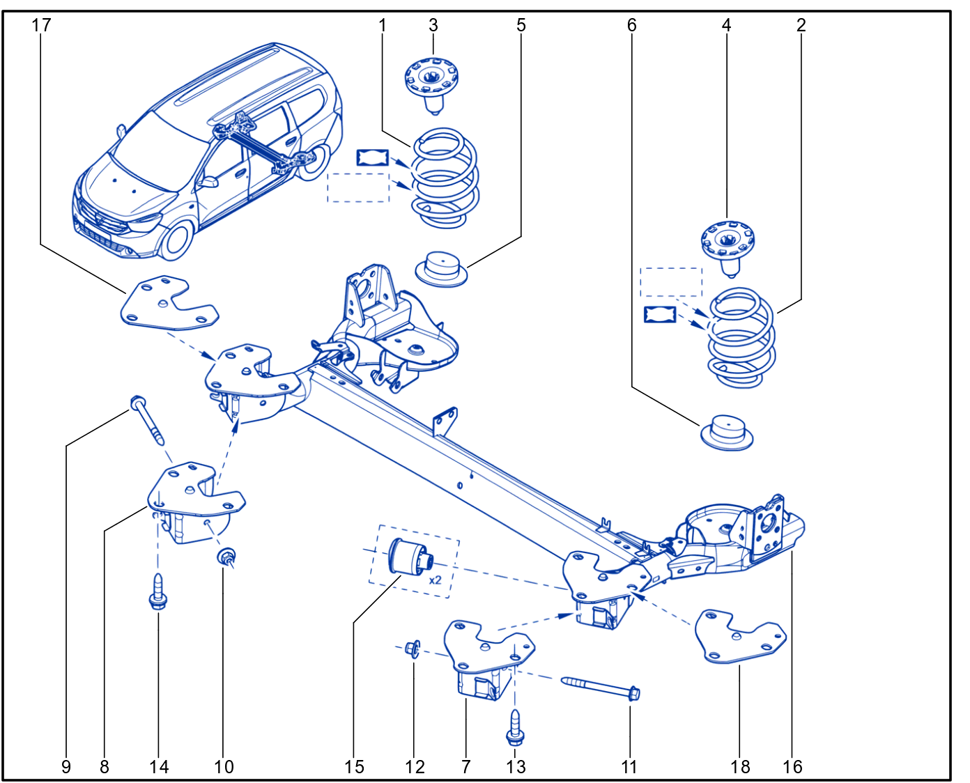 Rear Axle Component - 01062628