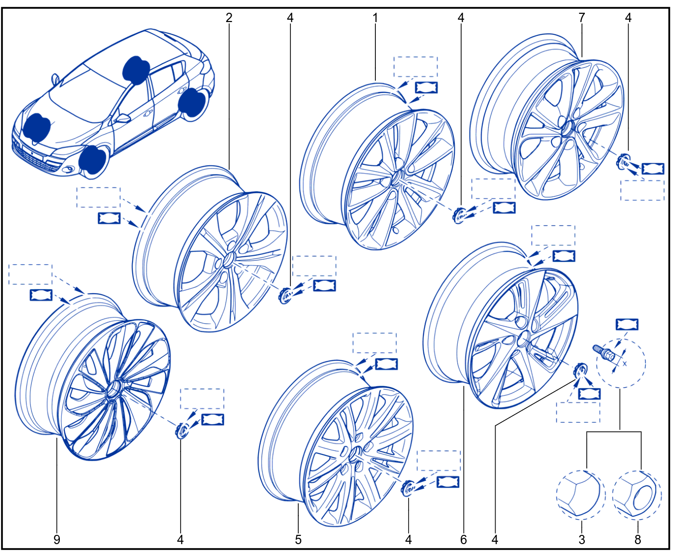 Wheel Nut - 01062629