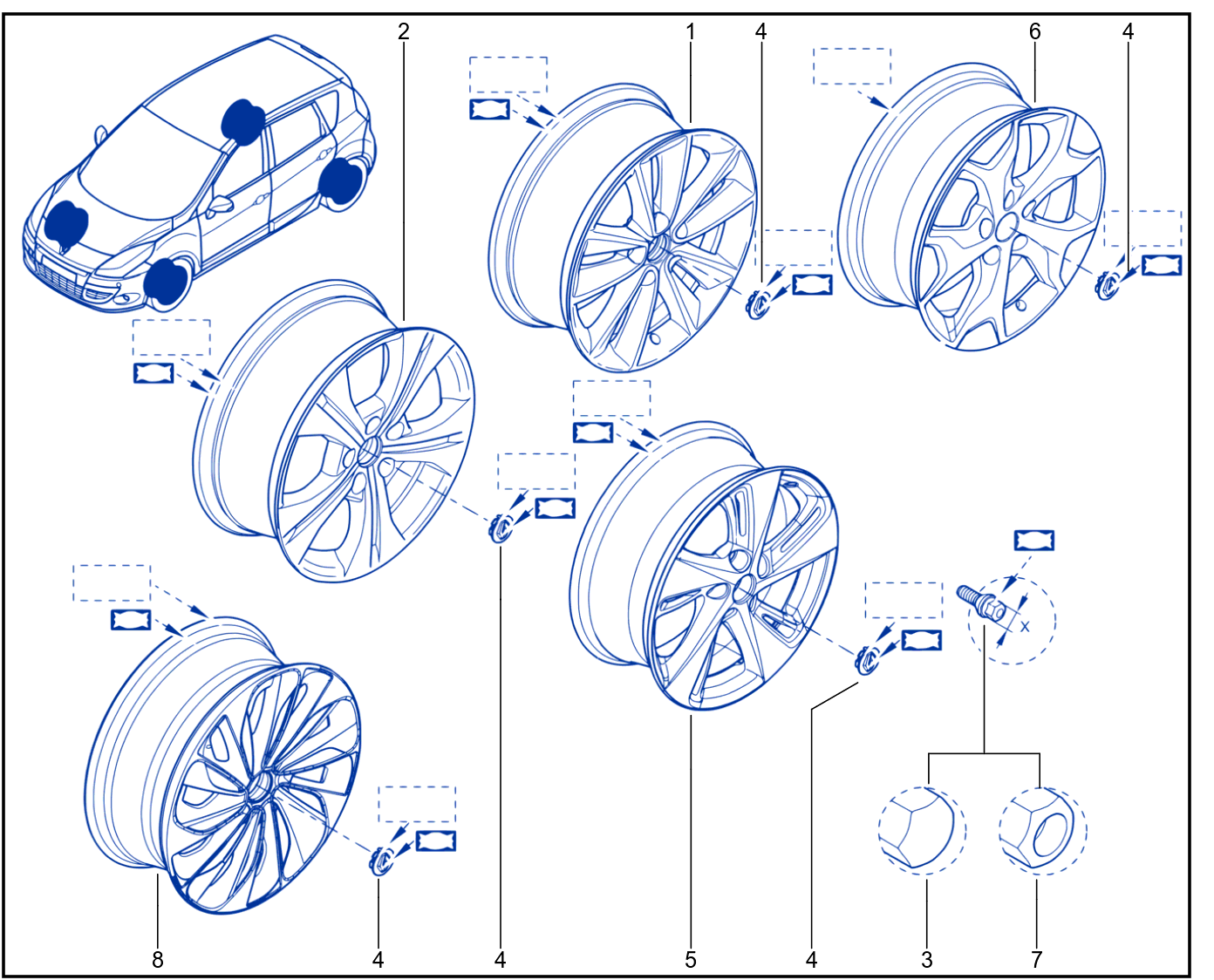 Wheel Nut - 01062631