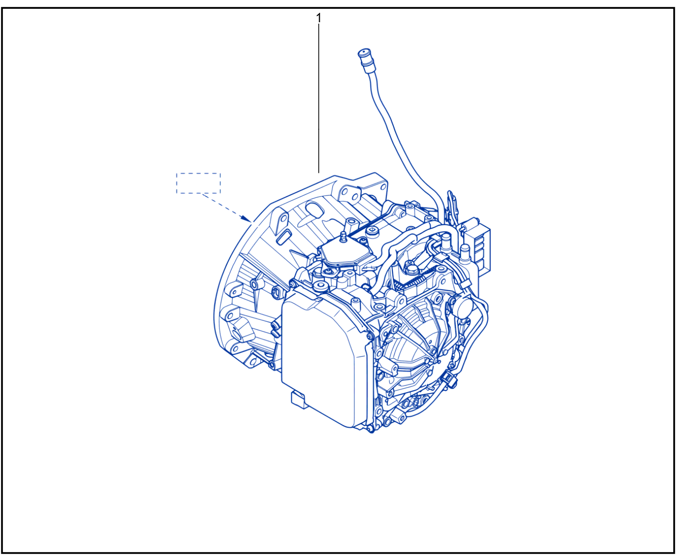 Assembled Gearbox - 01062763