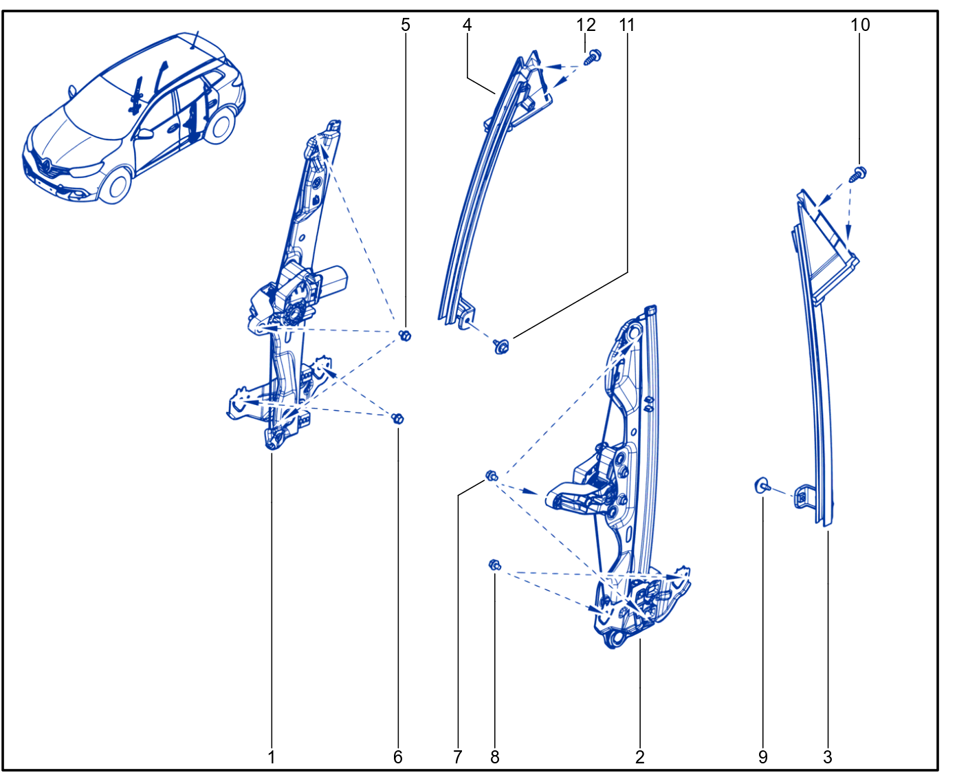 Window Winder - 01062850