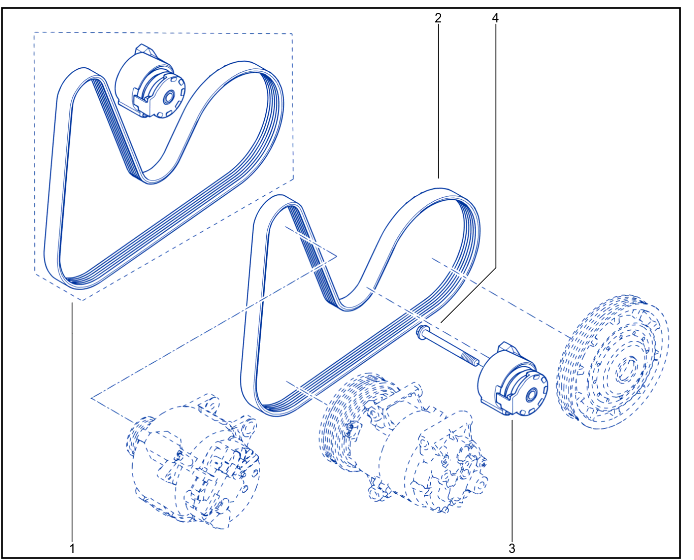 Tensioner - Belt - 01063003