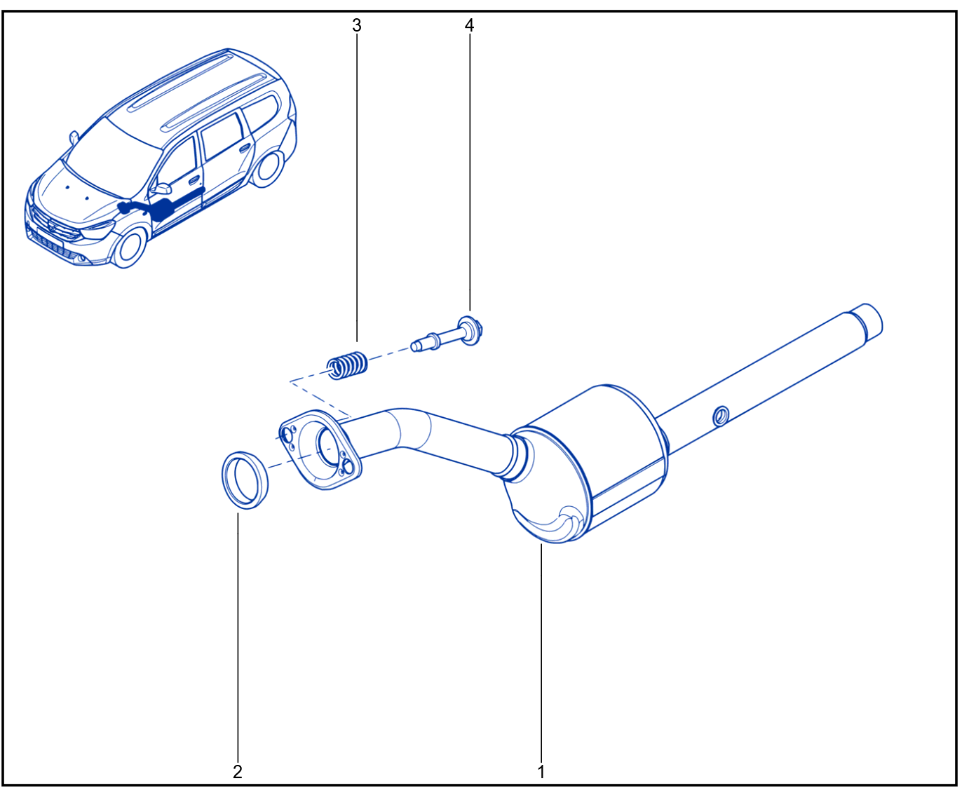 Exhaust Pipe - 01063016