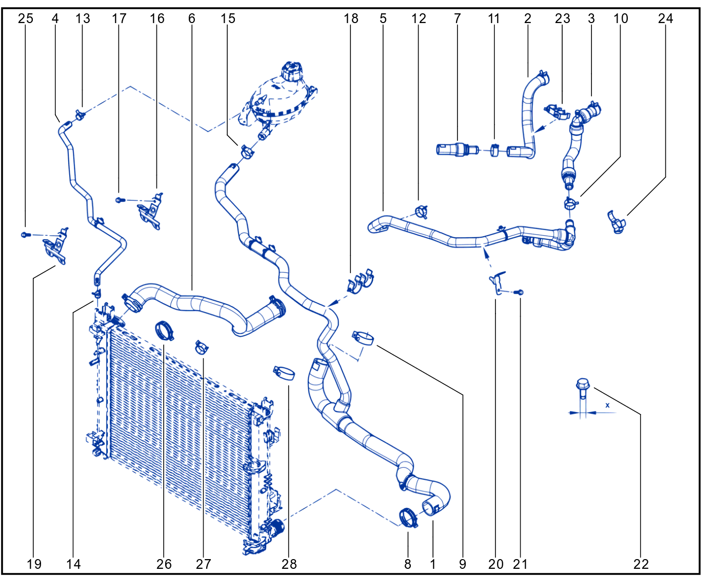 Coolant Circuit - 01063030