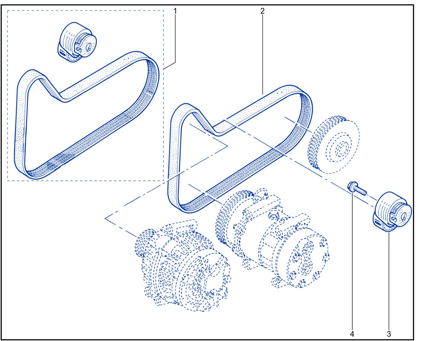 Tensioner - Belt - 01063248