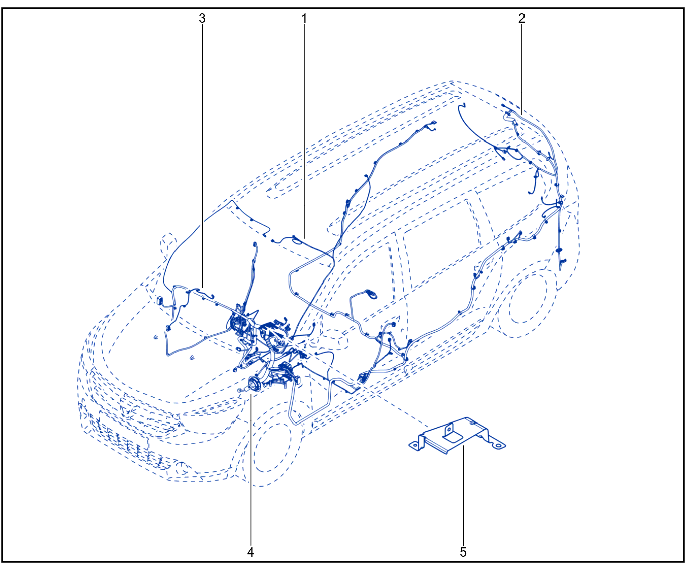 Wiring - Passenger Compartment Components - 01063260